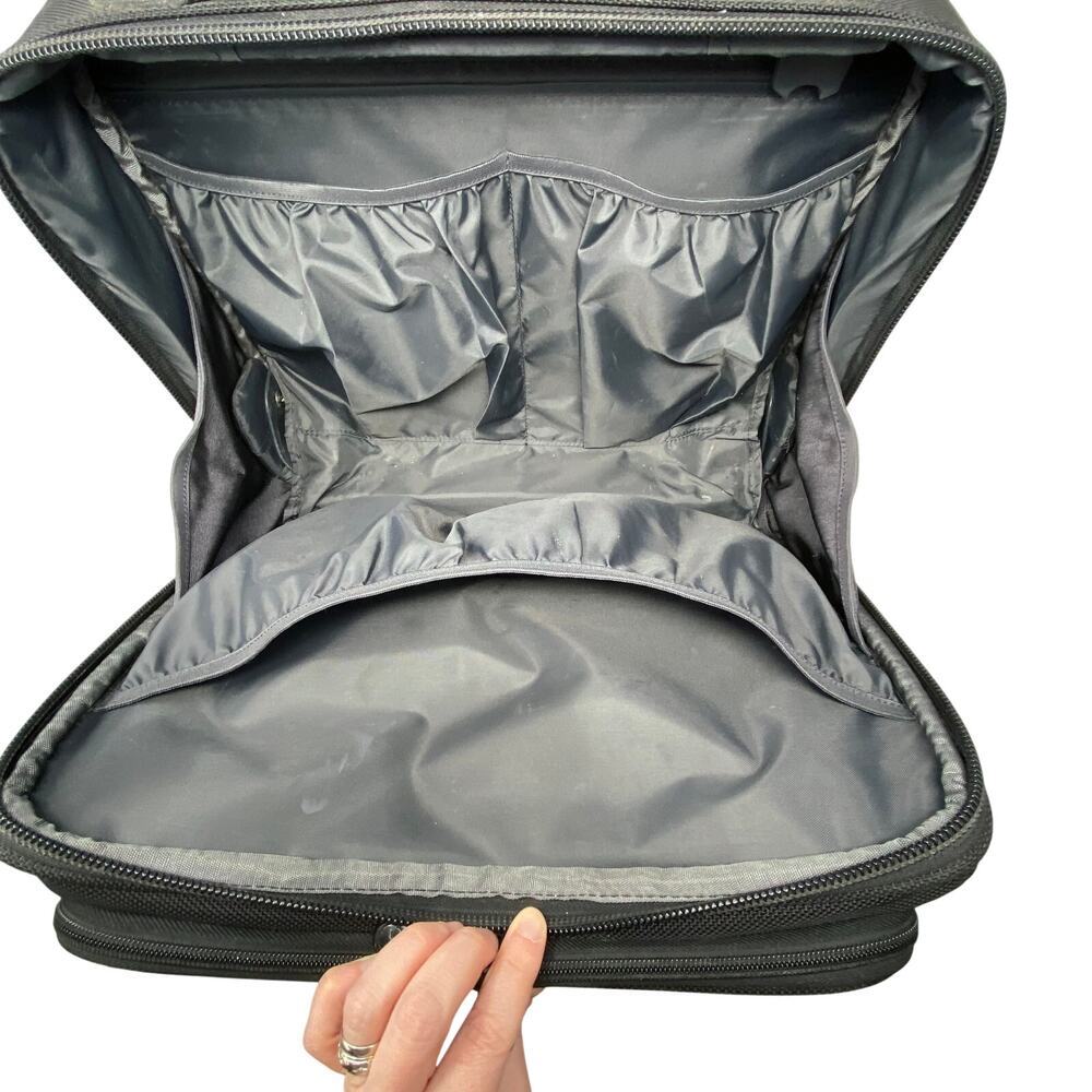 Briggs & Riley Baseline Rolling Cabin Bag Carry On Suitcase Black U114 - Picture 4 of 12